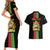 Personalised Malawi Couples Matching Short Sleeve Bodycon Dress and Hawaiian Shirt With Coat Of Arms Flag Style - Wonder Print Shop