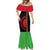 Personalised Malawi Mermaid Dress With Coat Of Arms Flag Style - Wonder Print Shop