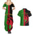 Malawi Couples Matching Summer Maxi Dress and Hawaiian Shirt With Coat Of Arms Mix African Pattern - Wonder Print Shop