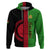 Malawi Hoodie With Coat Of Arms Mix African Pattern - Wonder Print Shop