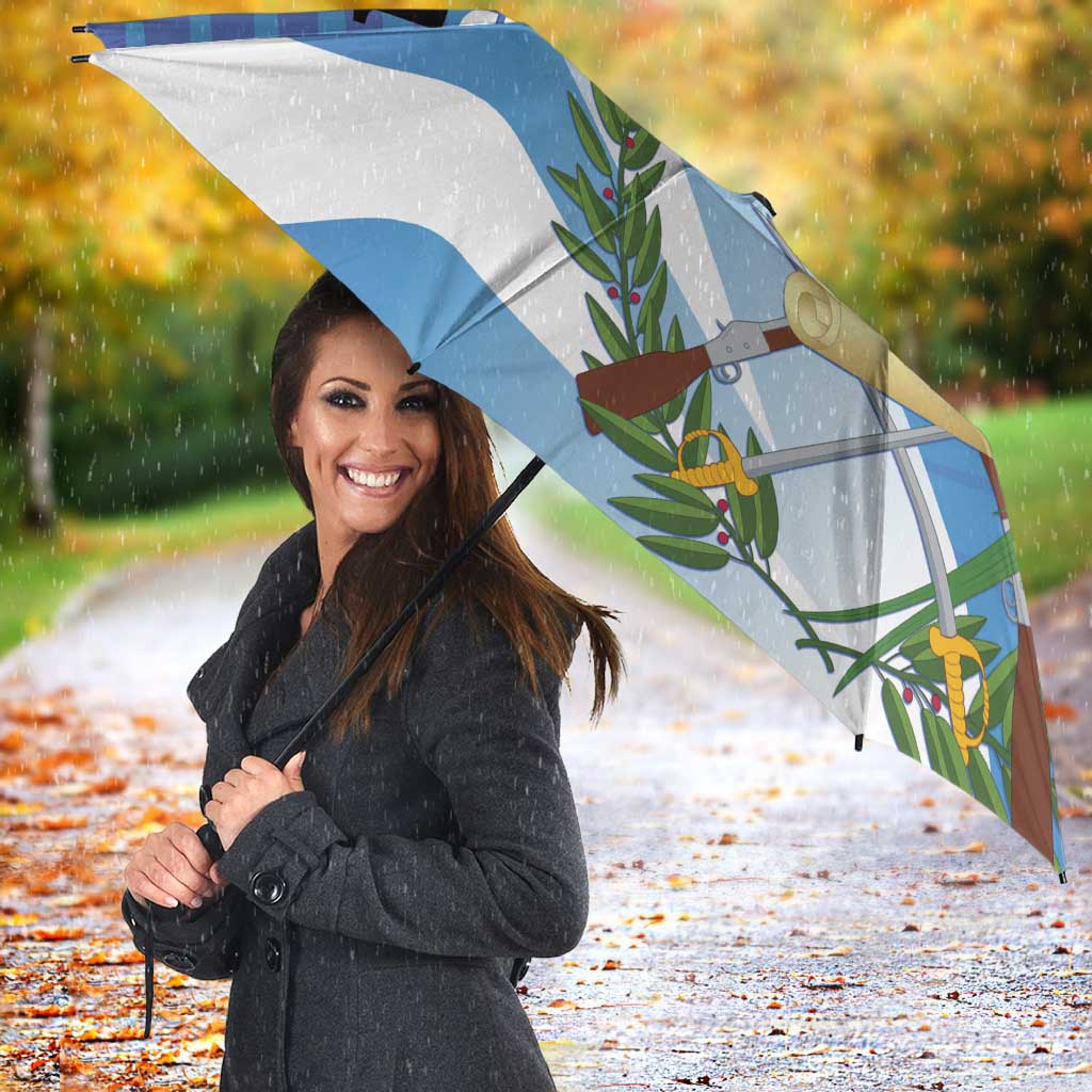 Guatemala Independence Day 1821 Umbrella Libre crezca fecundo - Wonder Print Shop