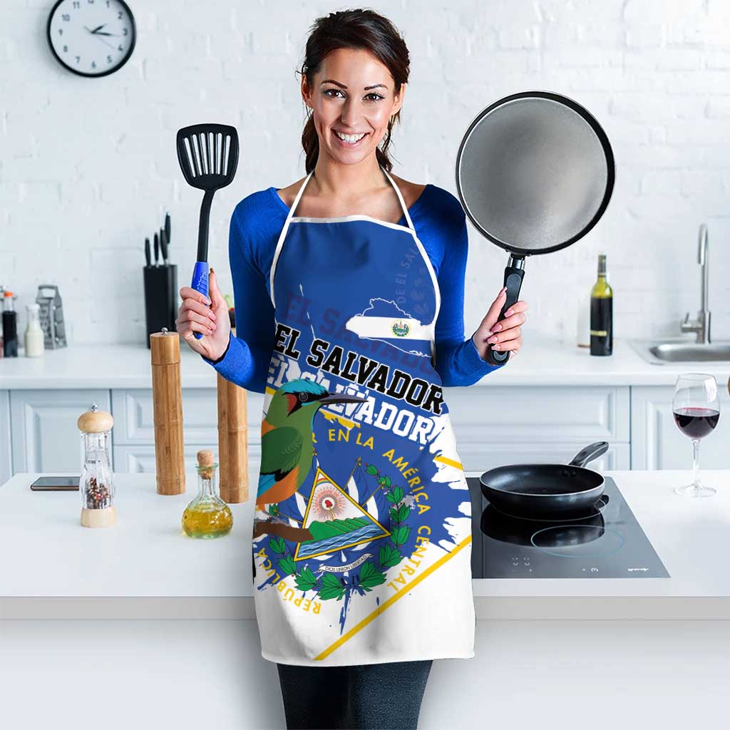 El Salvador Independence Day 1821 Apron - Wonder Print Shop