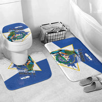 El Salvador Independence Day 1821 Bathroom Set - Wonder Print Shop