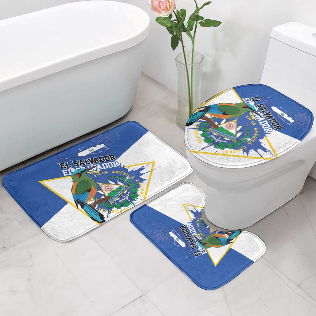 El Salvador Independence Day 1821 Bathroom Set - Wonder Print Shop