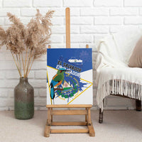 El Salvador Independence Day 1821 Canvas Wall Art - Wonder Print Shop
