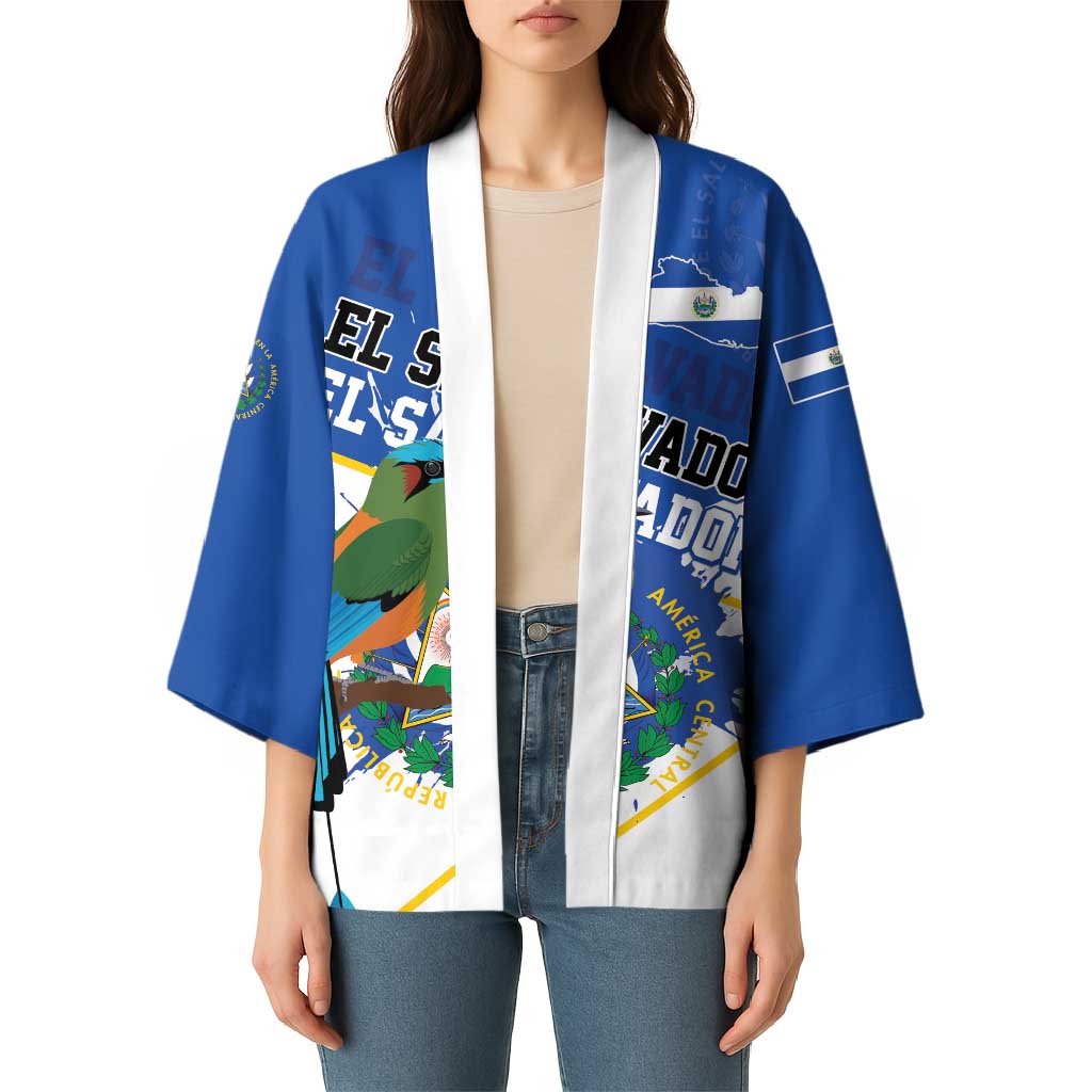 El Salvador Independence Day 1821 Kimono - Wonder Print Shop
