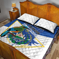 El Salvador Independence Day 1821 Quilt Bed Set - Wonder Print Shop