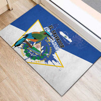 El Salvador Independence Day 1821 Rubber Doormat - Wonder Print Shop