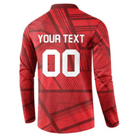 Custom Islamabad Cricket Button Sweatshirt United We Win - Wonder Print Shop