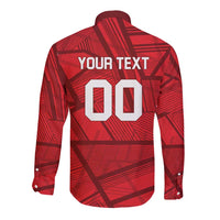 Custom Islamabad Cricket Long Sleeve Button Shirt United We Win - Wonder Print Shop