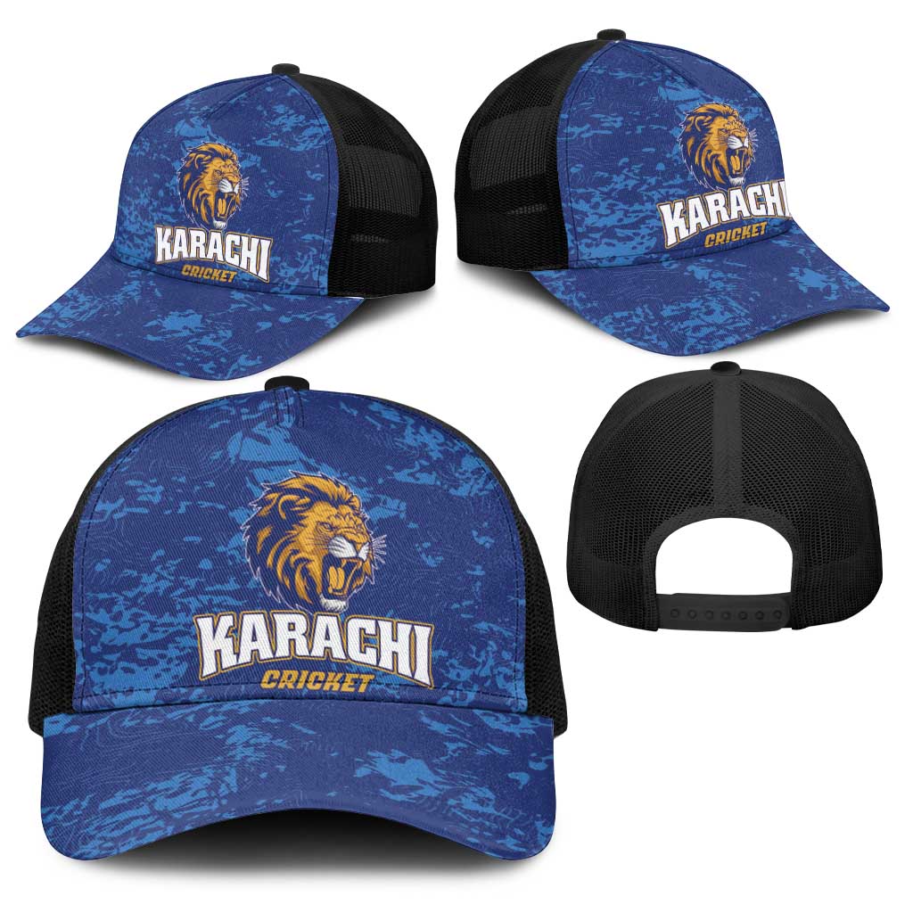 Karachi Cricket Kings Baseball Net Cap Yeh Hai Karachi - Wonder Print Shop