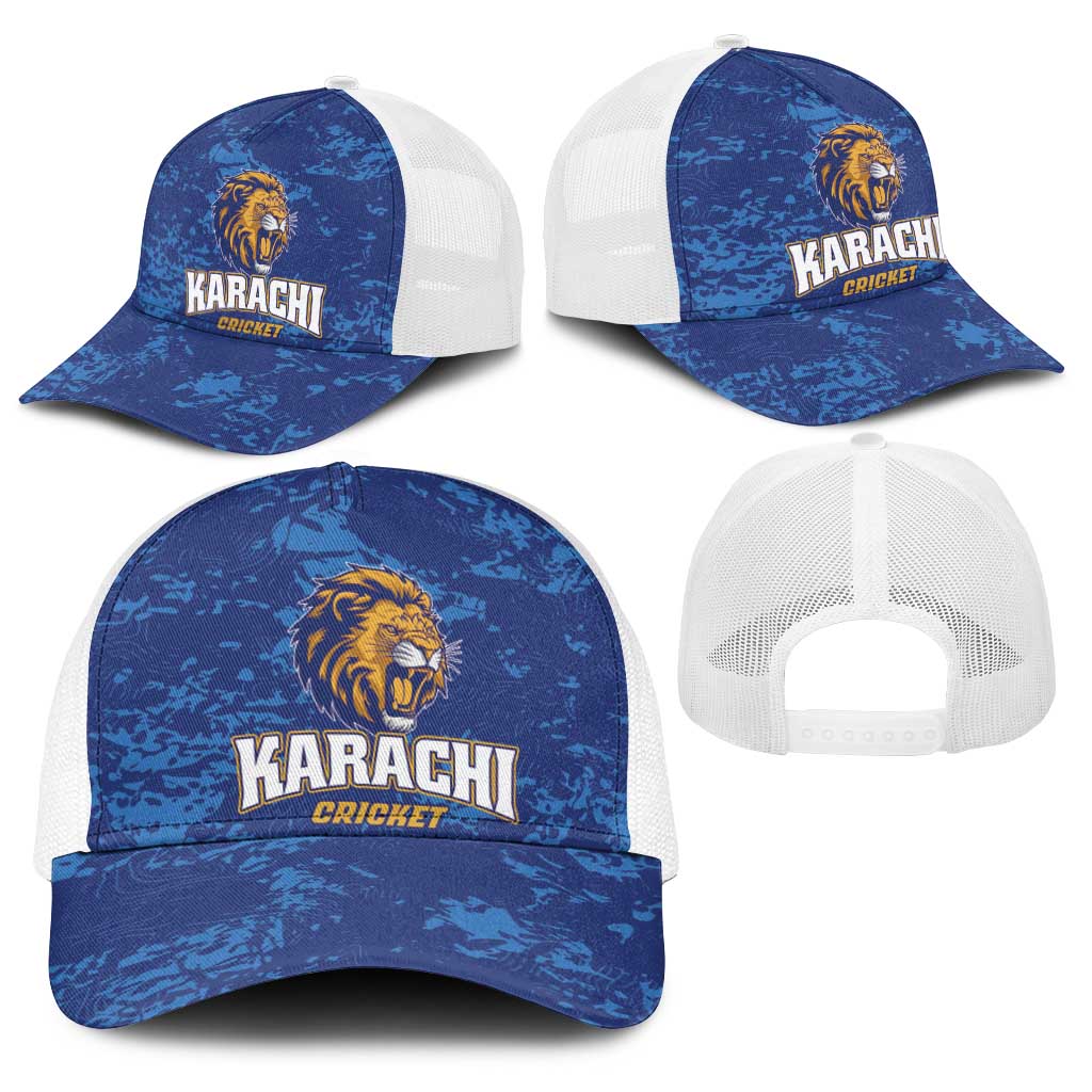 Karachi Cricket Kings Baseball Net Cap Yeh Hai Karachi - Wonder Print Shop