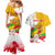 Myanmar Independence Day Couples Matching Mermaid Dress and Hawaiian Shirt Brahmadesh Kanote Pattern - Wonder Print Shop