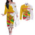 myanmar-independence-day-couples-matching-off-the-shoulder-long-sleeve-dress-and-long-sleeve-button-shirt-brahmadesh-kanote-pattern