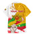 Myanmar Independence Day Family Matching Mermaid Dress and Hawaiian Shirt Brahmadesh Kanote Pattern - Wonder Print Shop