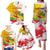 Myanmar Independence Day Family Matching Puletasi and Hawaiian Shirt Brahmadesh Kanote Pattern - Wonder Print Shop