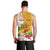 Myanmar Independence Day Men Tank Top Brahmadesh Kanote Pattern - Wonder Print Shop