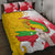 Myanmar Independence Day Quilt Bed Set Brahmadesh Kanote Pattern - Wonder Print Shop