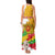 Myanmar Independence Day Tank Maxi Dress Brahmadesh Kanote Pattern - Wonder Print Shop