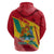 Grenada Independence Day Zip Hoodie Gwenad Bougainvillea Sparkle Version - Wonder Print Shop