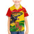 Zimbabwe Independence Day Family Matching Mermaid Dress and Hawaiian Shirt Chapungu Bird With Flame Lily - Wonder Print Shop