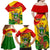 Zimbabwe Independence Day Family Matching Off Shoulder Maxi Dress and Hawaiian Shirt Chapungu Bird With Flame Lily - Wonder Print Shop