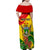 Zimbabwe Independence Day Family Matching Off Shoulder Maxi Dress and Hawaiian Shirt Chapungu Bird With Flame Lily - Wonder Print Shop