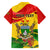 Zimbabwe Independence Day Family Matching Puletasi and Hawaiian Shirt Chapungu Bird With Flame Lily - Wonder Print Shop