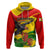 Zimbabwe Independence Day Hoodie Chapungu Bird With Flame Lily - Wonder Print Shop