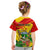 Zimbabwe Independence Day Kid T Shirt Chapungu Bird With Flame Lily - Wonder Print Shop