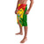 Zimbabwe Independence Day Lavalava Chapungu Bird With Flame Lily - Wonder Print Shop