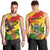 Zimbabwe Independence Day Men Tank Top Chapungu Bird With Flame Lily - Wonder Print Shop