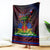 Haitian Flag Day Blanket La fete du drapeau Haitien