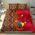 Cameroon National Day Bedding Set Cameroun Coat Of Arms Ankara Pattern - Wonder Print Shop