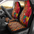 Cameroon National Day Car Seat Cover Cameroun Coat Of Arms Ankara Pattern - Wonder Print Shop