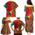 Cameroon National Day Family Matching Puletasi and Hawaiian Shirt Cameroun Coat Of Arms Ankara Pattern - Wonder Print Shop