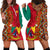 Cameroon National Day Hoodie Dress Cameroun Coat Of Arms Ankara Pattern - Wonder Print Shop