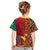 Cameroon National Day Kid T Shirt Cameroun Coat Of Arms Ankara Pattern - Wonder Print Shop