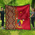 Cameroon National Day Quilt Cameroun Coat Of Arms Ankara Pattern