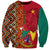 Cameroon National Day Sweatshirt Cameroun Coat Of Arms Ankara Pattern - Wonder Print Shop