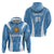 Personalized Argentina 2024 Zip Hoodie Vamos La Albiceleste Campeon - Wonder Print Shop