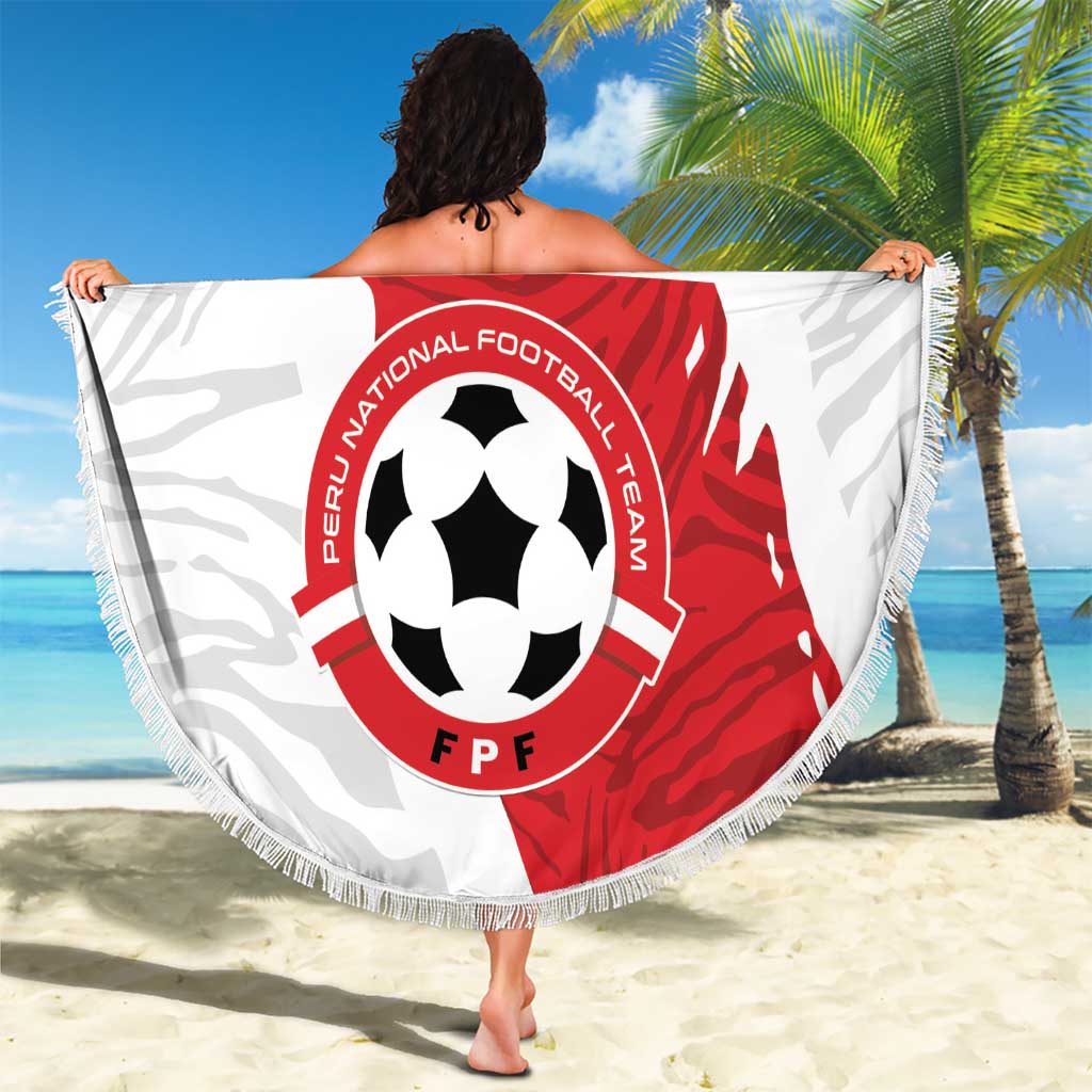 Football Peru Beach Blanket La Bicolor Go Champions