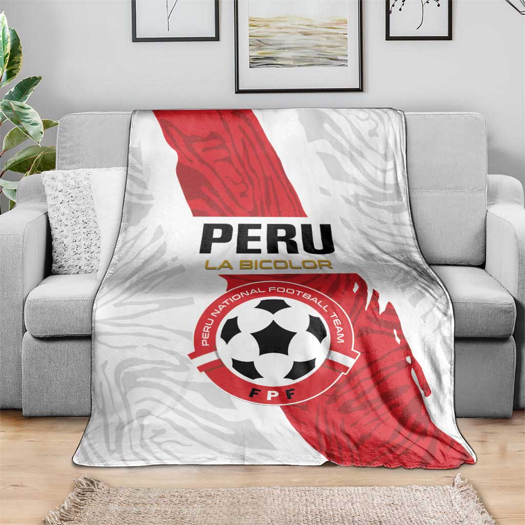 Football Peru Blanket La Bicolor Go Champions