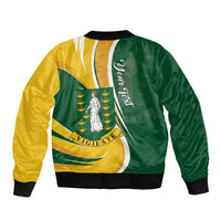 Personalised British Virgin Islands Bomber Jacket Vigilate Flag Color