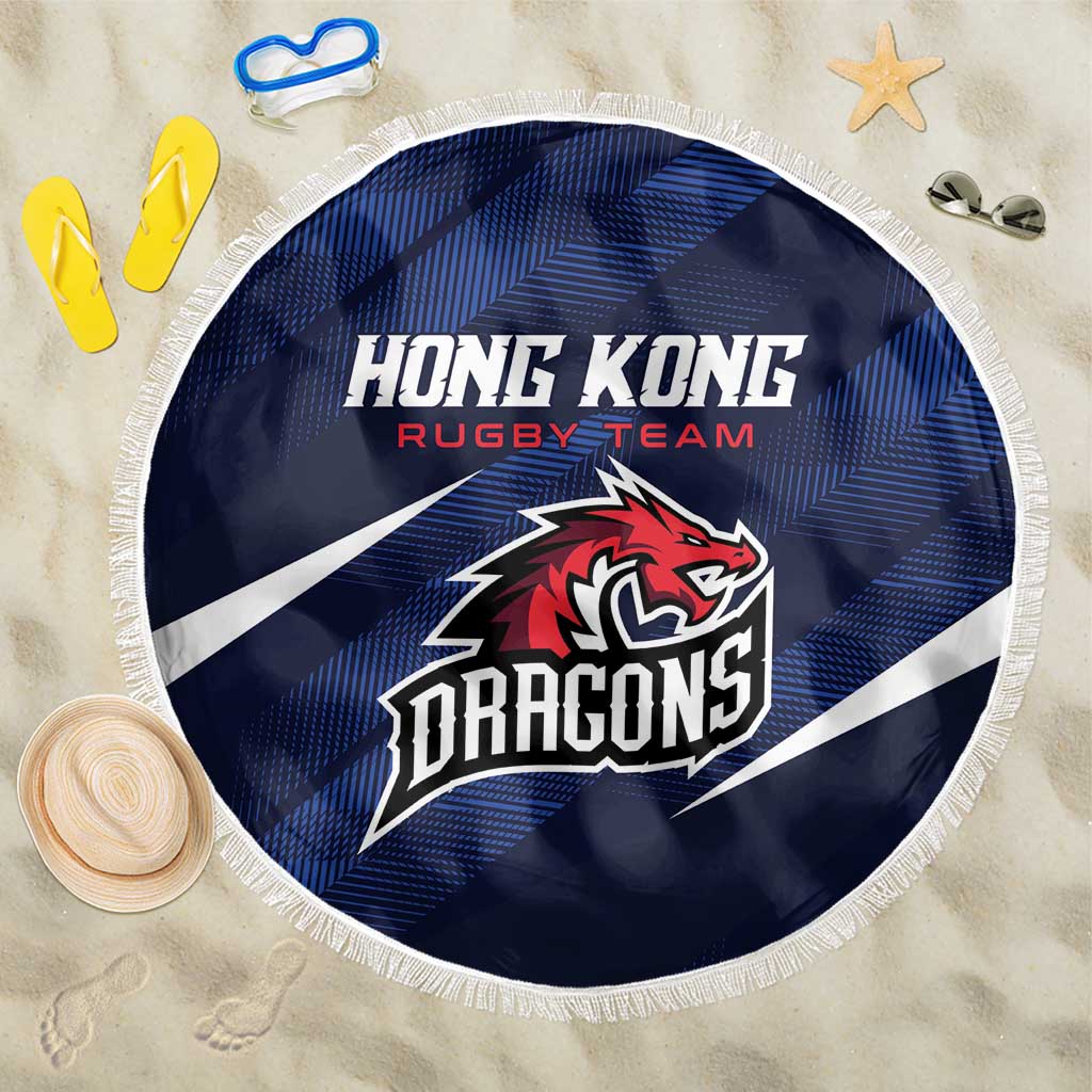 Hong Kong Rugby Beach Blanket Dragons Go Champions