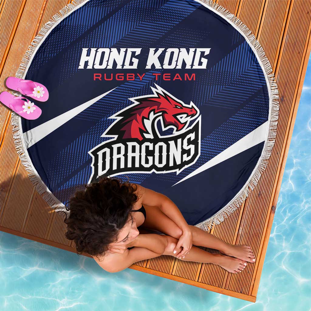 Hong Kong Rugby Beach Blanket Dragons Go Champions