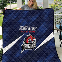 Hong Kong Rugby Quilt Dragons Go Champions