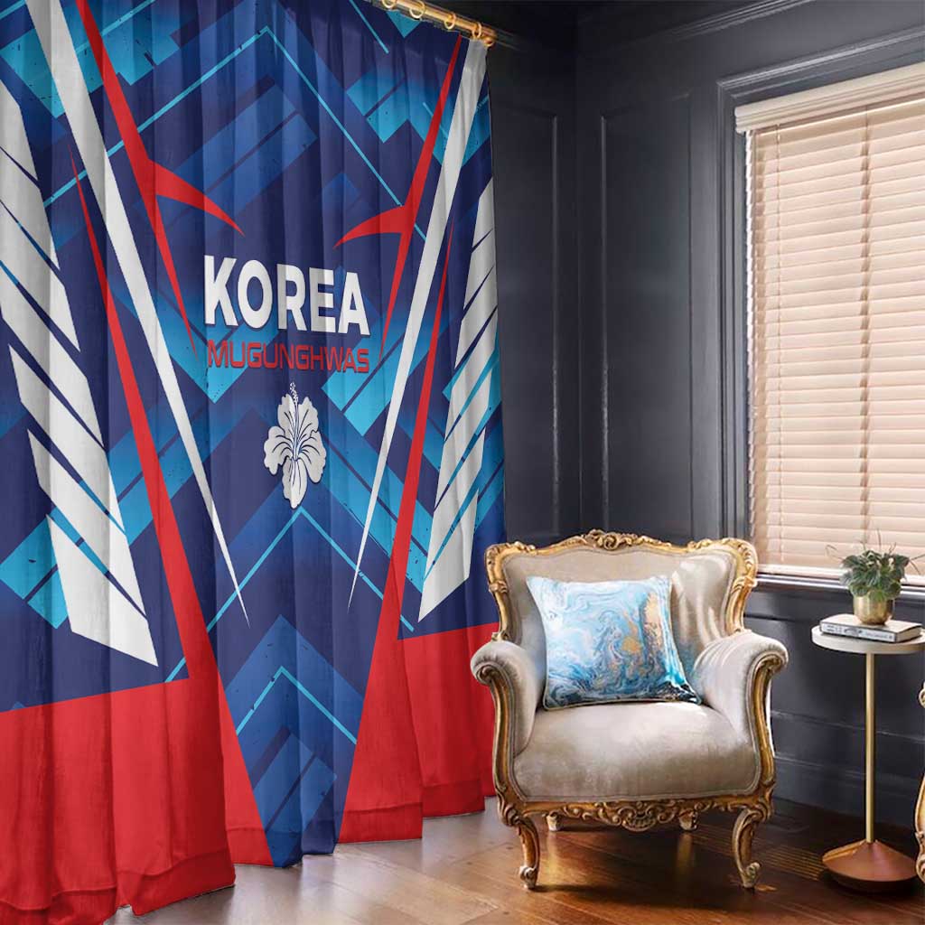 Korea Rugby Window Curtain Mugunghwas Go Champions