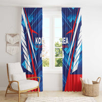 Korea Rugby Window Curtain Mugunghwas Go Champions