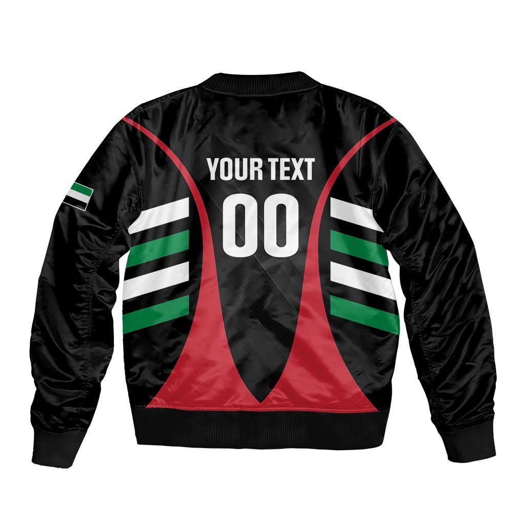 Custom United Arab Emirates Rugby Bomber Jacket UAE Go Champions
